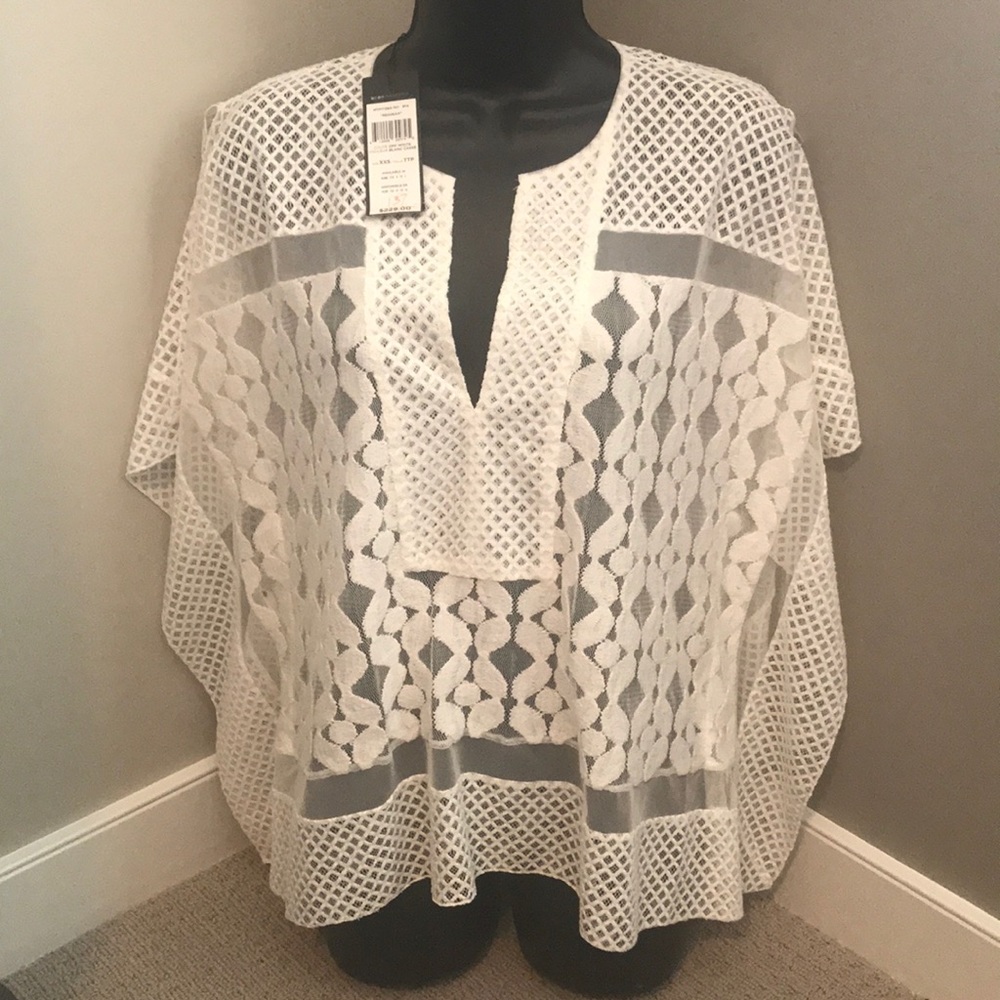 Brand new BCBG mesh top